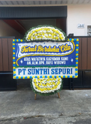 Papan Bunga Duka di Panyindangan